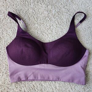 Victoria Secret Sports Bra Medium Impact Purple 2 Toned 34C
